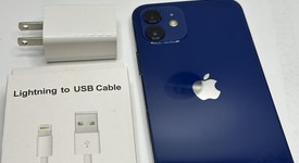 Fair
													Apple iPhone 12 - Unlocked, Blue, 64 GB, A2172, photo 2 of 8