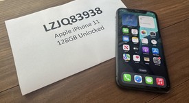 Good
													Apple iPhone 11 - Unlocked, Black, 128 GB, A2111, photo 1 of 4
