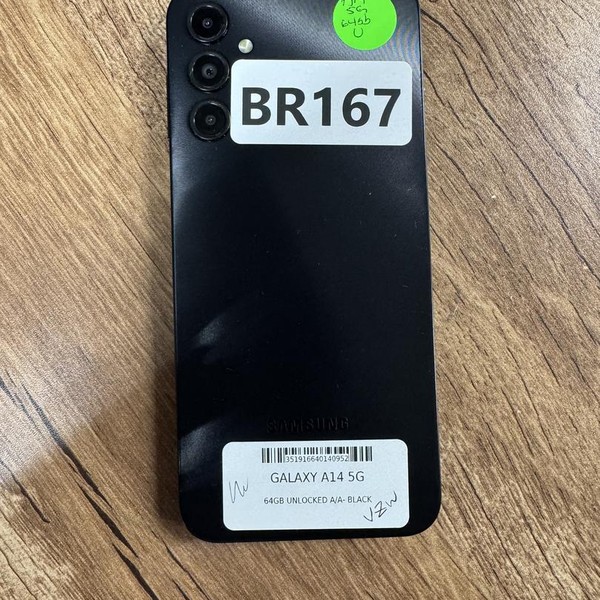 Samsung Galaxy A14 5G - Verizon, 64 GB, Black, 4 GB