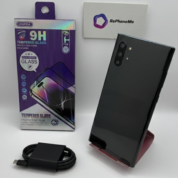 Samsung Galaxy Note 10 Plus - Unlocked, 256 GB, Black, 12 GB, SM-N975U1