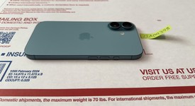 Good
													Apple iPhone 16 - Unlocked, Teal, 128 GB, A3081, photo 2 of 8