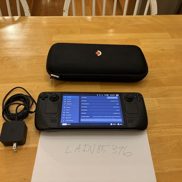Steam Deck OLED - 512 GB, Black, 16 GB, AMD