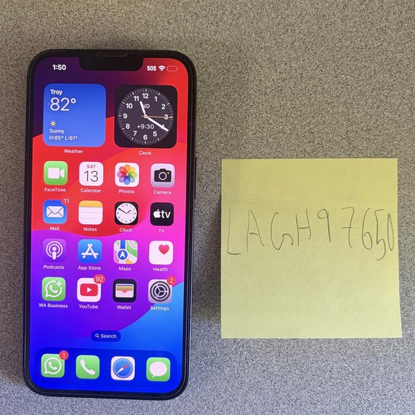 Apple iPhone 14 - Unlocked, 128 GB, Midnight, A2649