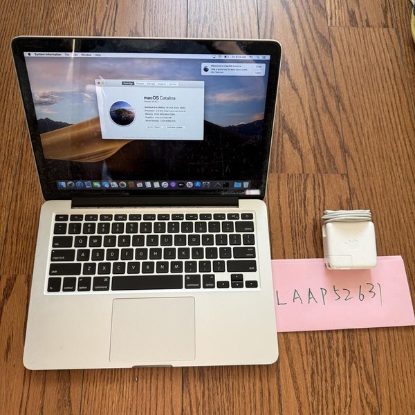 MacBook Pro 2015 (Retina) - 13 inch - 128 GB, Silver, 8 GB