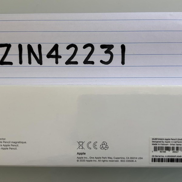 Apple Pencil 2nd Gen