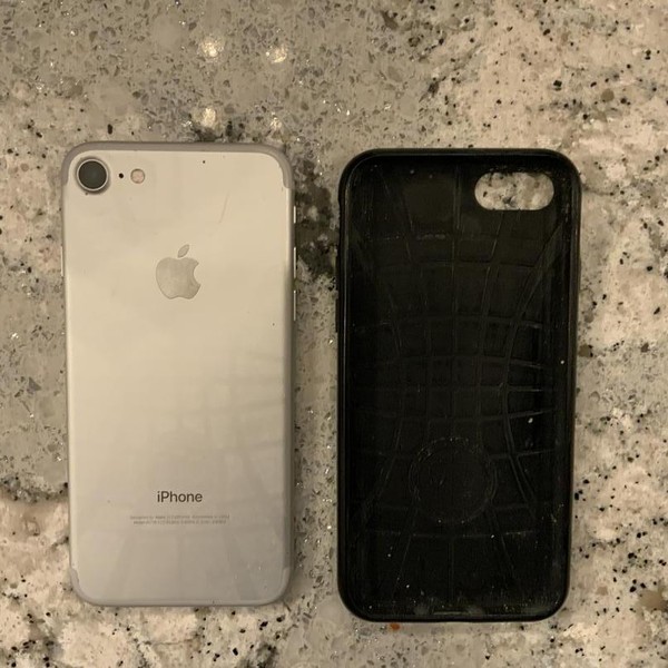 Apple iPhone 7 - Unlocked, 32 GB, Silver, A1778, GSM