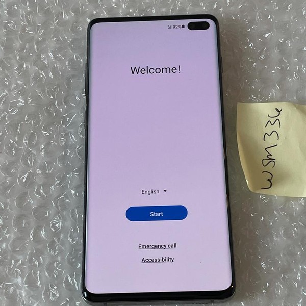 Samsung Galaxy S10 Plus - Verizon, 128 GB, Blue, 8 GB, SM-G975U