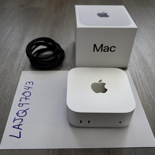 Mac Mini 2024 - 256 GB, 16 GB, Apple M4