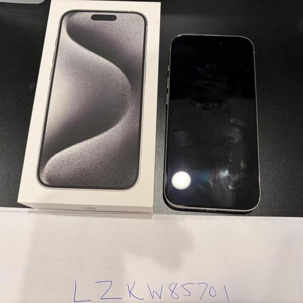 Apple iPhone 15 Pro - Unlocked, 256 GB, White, A2848