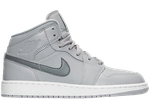  Jordan 1 Retro Mid Wolf Grey Cool Grey (GS)