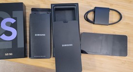 Mint
													Samsung Galaxy S21 5G - Unlocked, Violet, 128 GB, 8 GB, SM-G991U1, photo 3 of 16