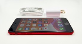 Fair
													Apple iPhone SE 2nd Gen 2020 - AT&T, Red, 256 GB, A2275, photo 3 of 6