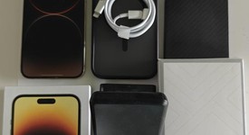 Mint
													Apple iPhone 14 Pro Max - Unlocked, Gold, 256 GB, A2651, photo 1 of 15