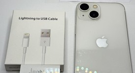 Good
													Apple iPhone 13 Mini - Unlocked, Starlight, 128 GB, A2481, photo 4 of 4