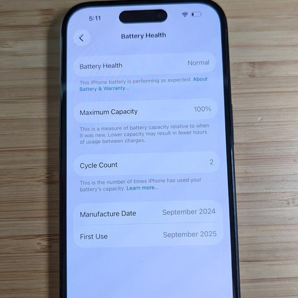 Apple iPhone 16 - Unlocked, 128 GB, Black, A3081