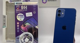 Good
													Apple iPhone 12 - Unlocked, Blue, 128 GB, A2172, photo 1 of 5