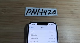 Good
													Apple iPhone 14 - Unlocked, Starlight, 128 GB, A2649, photo 2 of 14