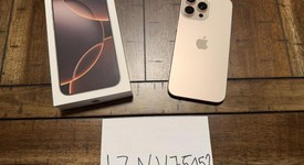 Mint
													Apple iPhone 16 Pro Max - Unlocked, Desert, 256 GB, A3084, photo 1 of 7