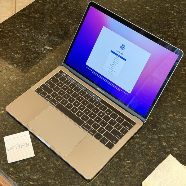 MacBook Pro 2016 (With Touch Bar) - 13 inch - 256 GB, Silver, 8 GB