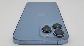 Good
													Apple iPhone 13 Pro Max - Unlocked, Sierra Blue, 128 GB, A2484, photo 5 of 6