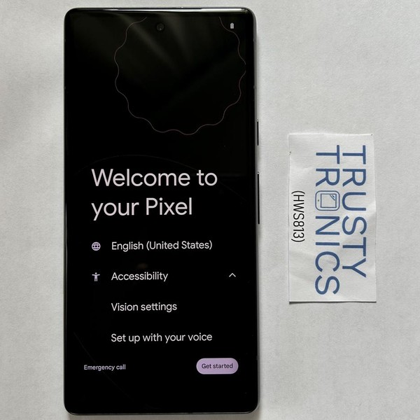 Google Pixel 7a - T-Mobile, 128 GB, Charcoal, 8 GB, GWKK3