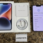 Mint Apple iPhone 14 - Unlocked, 256 GB, Blue, A2649