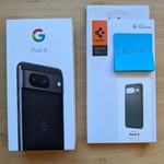 Good Google Pixel 8 - Unlocked, 128 GB, Obsidian, 8 GB, G9BQD, Sub-6 5G