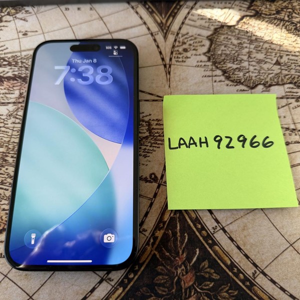 Apple iPhone 16 - Unlocked, 256 GB, Black, A3081