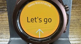 Good
													Samsung Galaxy Watch3 - Unlocked, Mystic Bronze, 41mm, photo 1 of 6