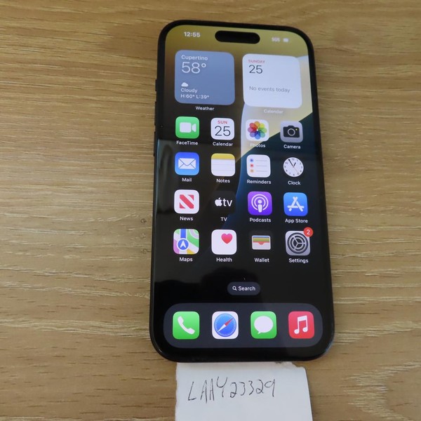 Apple iPhone 15 - T-Mobile, 128 GB, Black, A2846