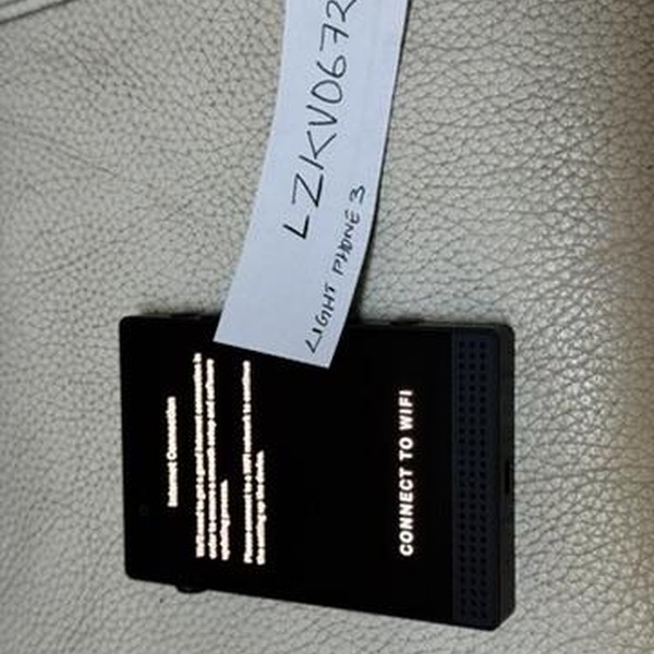 Light Phone 3 - Unlocked, Black, 128 GB, 6 GB