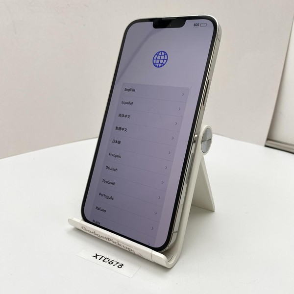 Apple iPhone 13 Pro Max - Unlocked, 256 GB, Silver, A2484