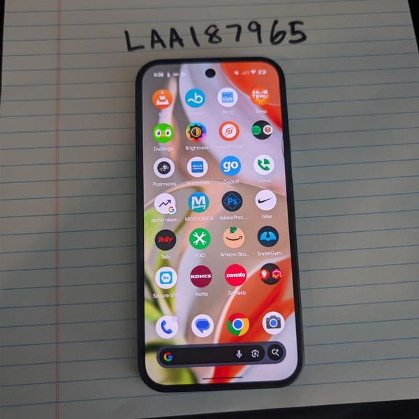 Google Pixel 9 - US Mobile, 128 GB, Obsidian, 12 GB, G2YBB