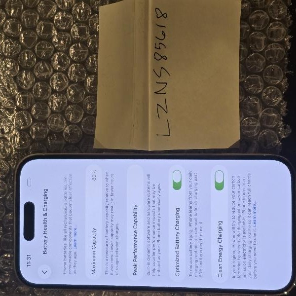 Apple iPhone 14 Pro - Unlocked, 128 GB, Silver, A2650