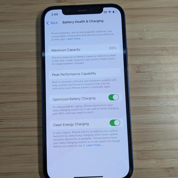 Apple iPhone 12 - Unlocked, Blue, 128 GB, A2172