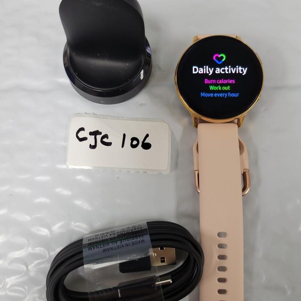 Samsung Galaxy Watch Active2 44mm - Unlocked, Gold, Stainless Steel