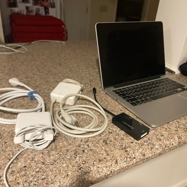 MacBook Pro 2013 (Retina) - 13 inch - 512 GB, Silver, 16 GB