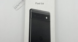 New
													Google Pixel 6a - Unlocked, Charcoal, 128 GB, 6 GB, GX7AS, photo 1 of 3