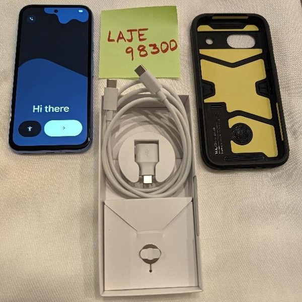 Google Pixel 8a - Unlocked, 128 GB, Bay, 8 GB, GKV4X, Sub-6 5G