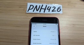 Good
													Apple iPhone SE 3rd Gen 2022 - Unlocked, Red, 64 GB, A2595, photo 2 of 13