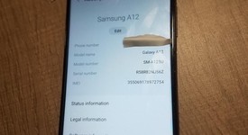Good
													Samsung Galaxy A12 - Unlocked, Black, 32 GB, 3 GB, photo 4 of 5