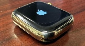 Good
													Apple Watch Series 7 41mm - Unlocked, Gold, A2475 - Cellular, Stainless, photo 4 of 4