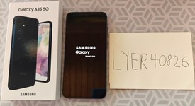 Mint
													Samsung Galaxy A35 5G - Unlocked, Navy Blue, 128 GB, 6 GB, photo 1 of 8