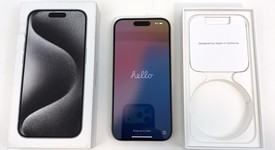 Good
													Apple iPhone 15 Pro - Unlocked, White, 256 GB, A2848, photo 1 of 10