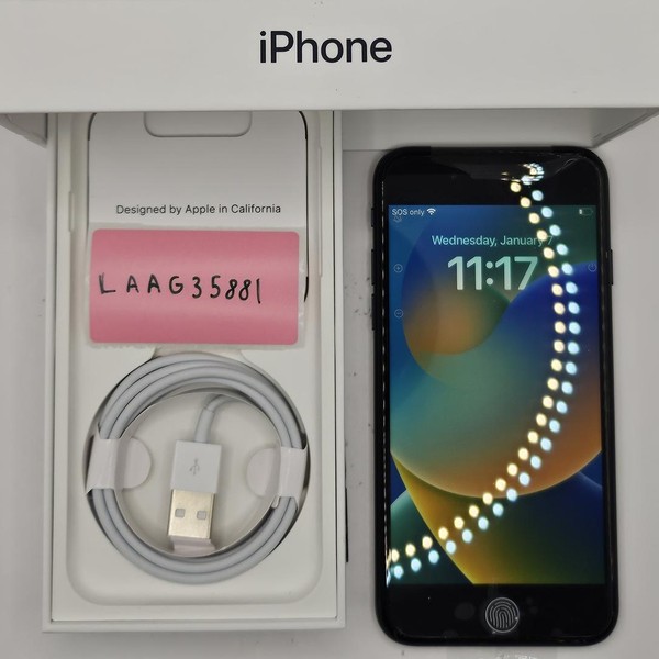 Apple iPhone SE 3rd Gen 2022 - Unlocked, 64 GB, Midnight, A2595