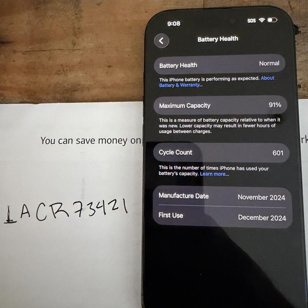 Apple iPhone 16 Pro - T-Mobile, 256 GB, Black, A3083