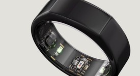 Mint
													Oura Ring Gen 3 - Black, Size 11, Heritage, photo 4 of 7