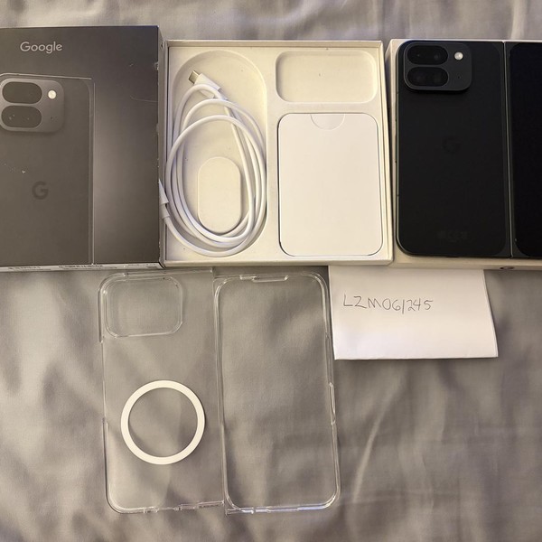 Google Pixel 9 Pro Fold - Unlocked, 256 GB, Obsidian, GGH2X