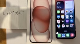 Good
													Apple iPhone 15 - Unlocked, Pink, 128 GB, A2846, photo 1 of 7