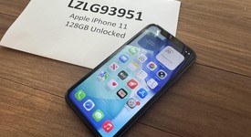 Good
													Apple iPhone 11 - Unlocked, Black, 128 GB, A2111, photo 2 of 5